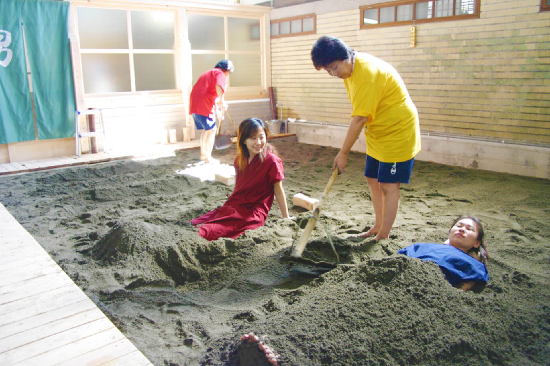 takegawara sand bath