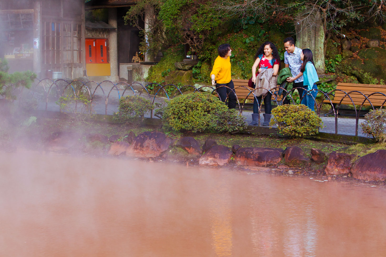 Beppu onsen chinoike jigoku