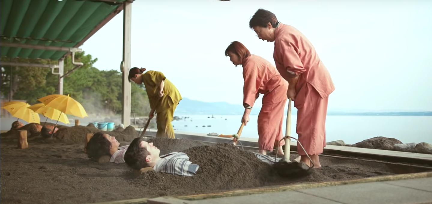 Best Onsen in Japan Beppu sand bath