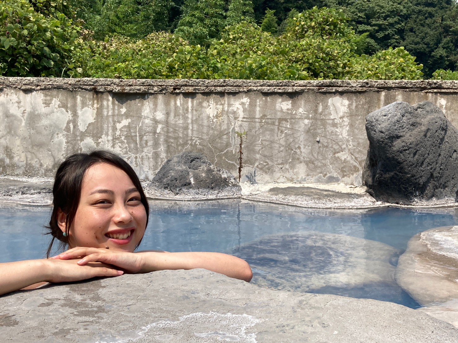 japanese woman beppu onsen 