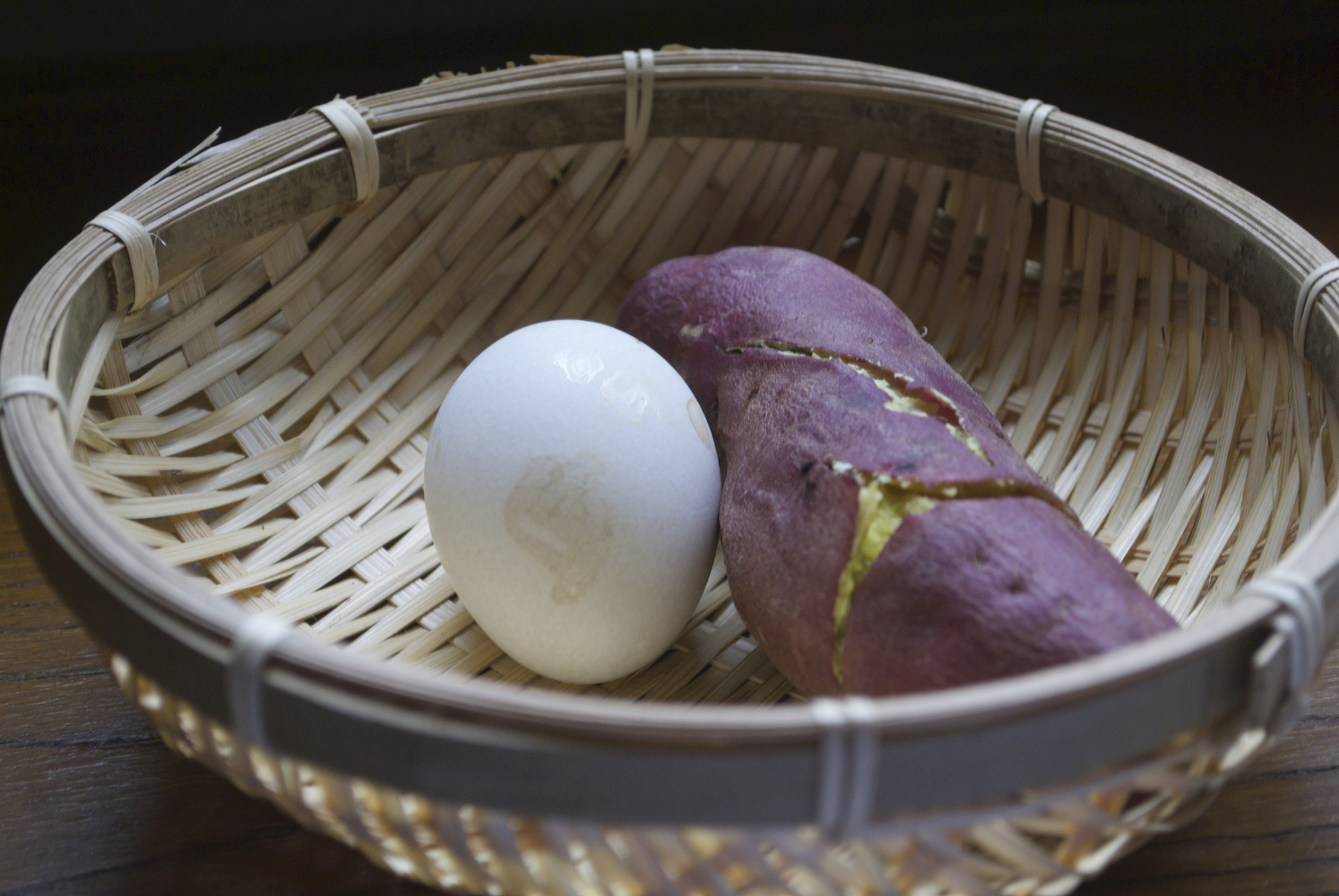 onsen steamed food 