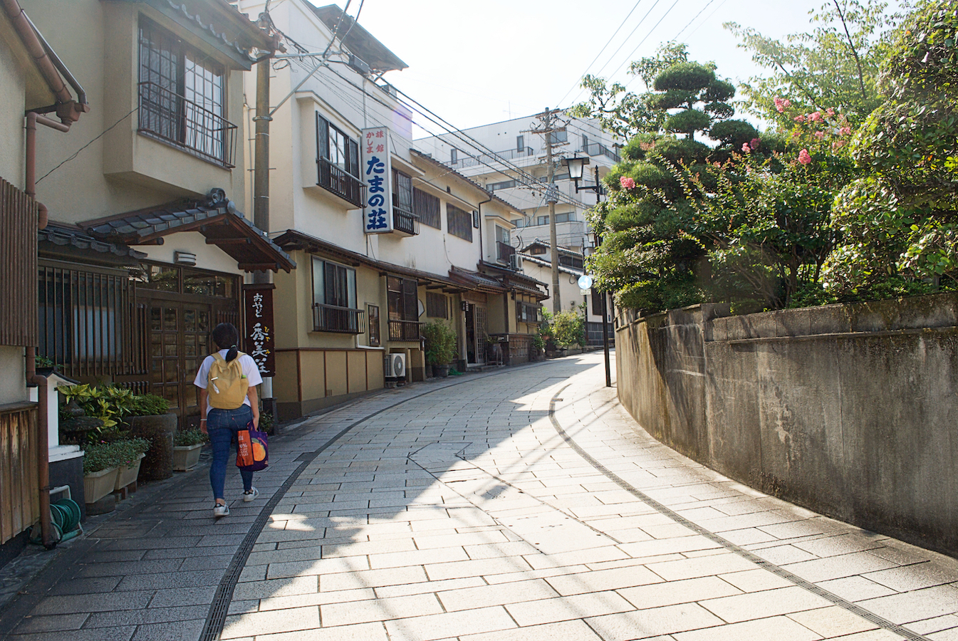 Beppu Kannawa street 