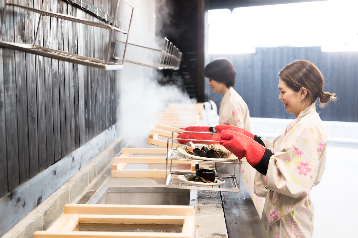 onsen cooking