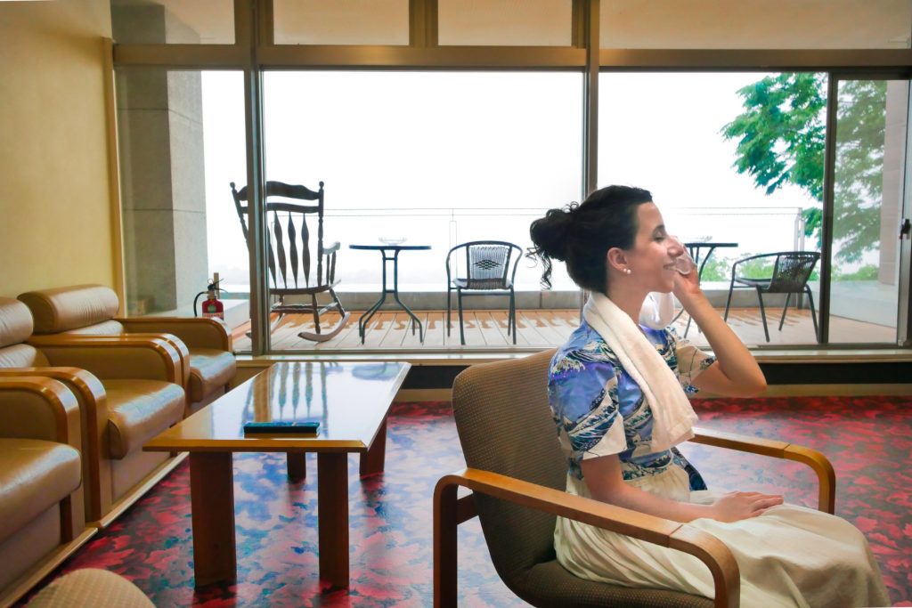 zekkei no yado sakuratei relaxation area beppu onsen hot springs