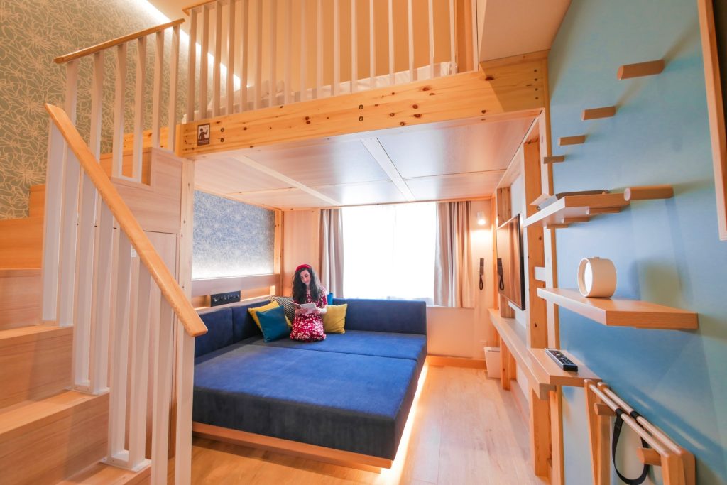 beppu onsen suginoi hotel nijikan blue loft room