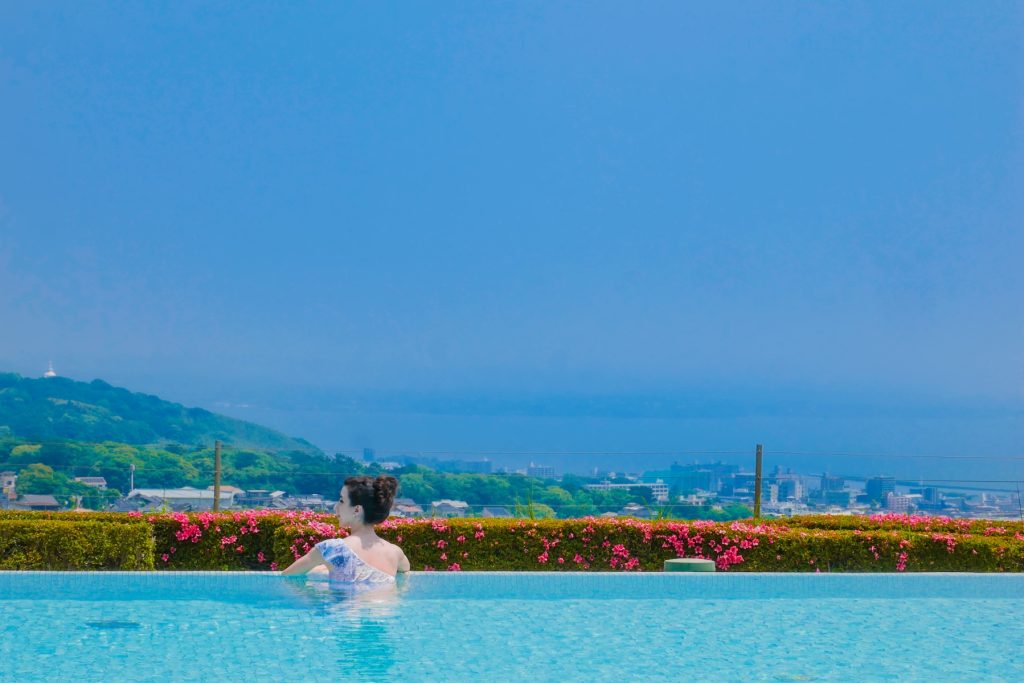 beppu onsen suginoi hotel the aqua garden