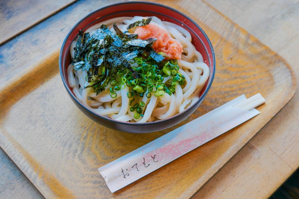 okamotoya beppu onsen myoban mentaiko udon