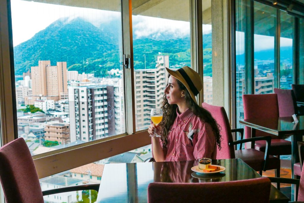 hotel shiragiku beppu onsen hot springs 