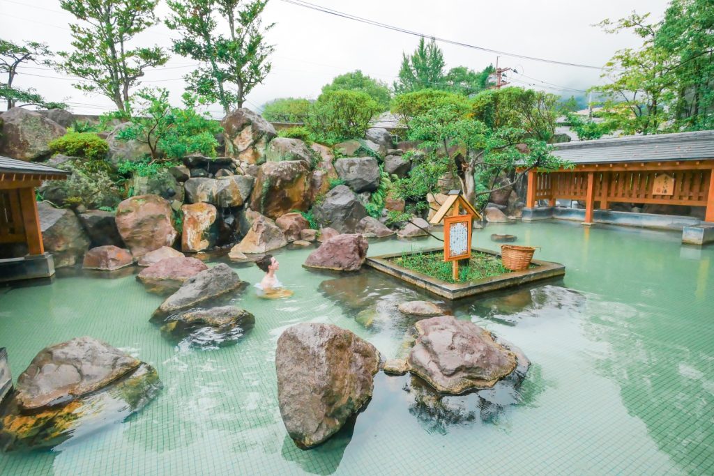 hotel shiragiku beppu onsen hot springs